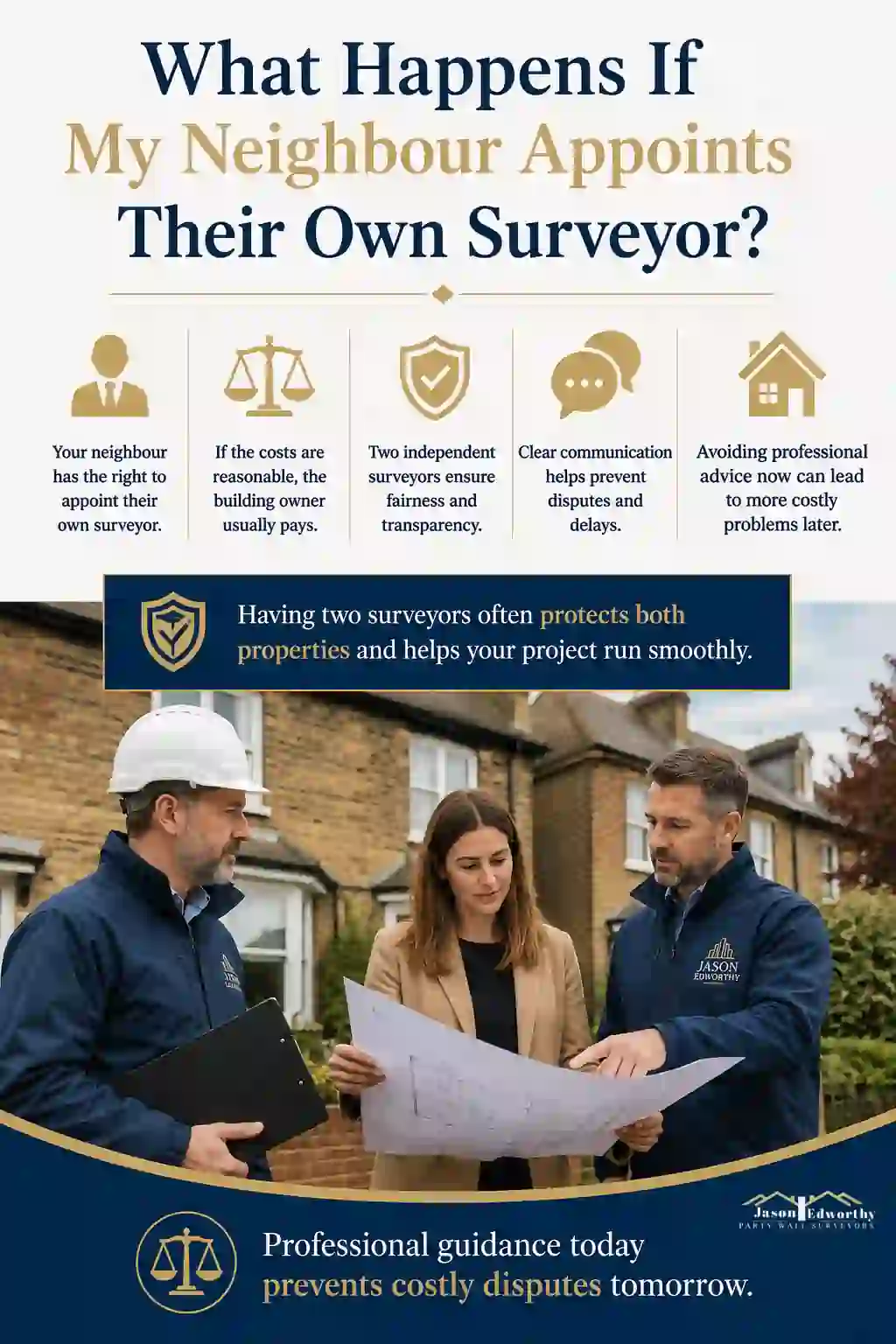 What Happens If My Neighbour Appoints Their Own Surveyor Harrow?